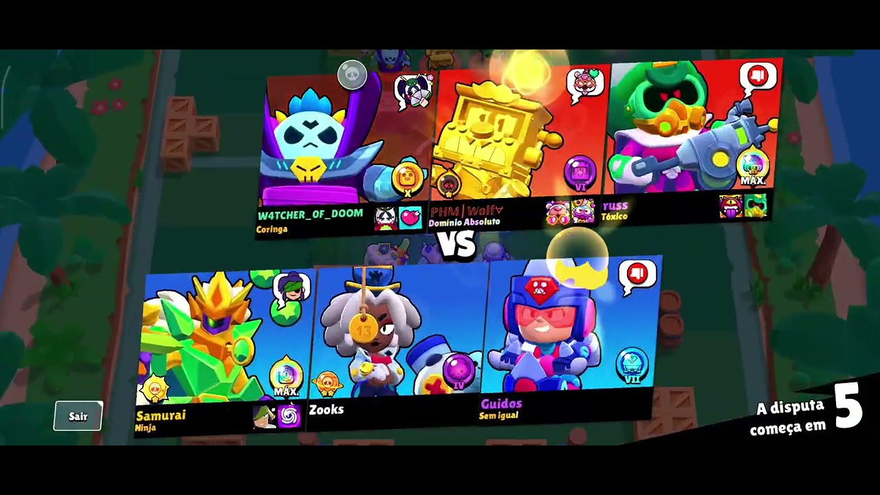 Brawl Stars - Ranked Ricochete 20/6 - Samurai 