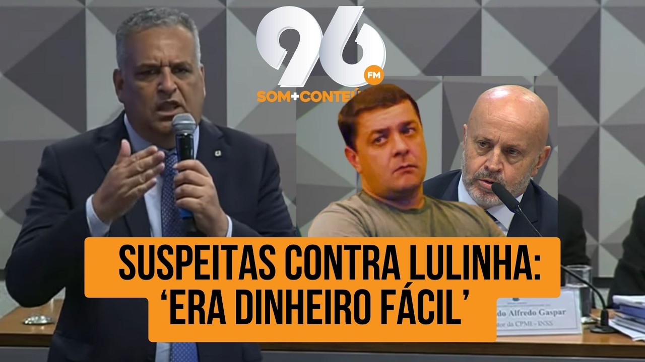 RELATOR DA CPMI DO INSS DETALHA ENVOLVIMENTO DE LULINHA NO “ROUBO” DO INSS