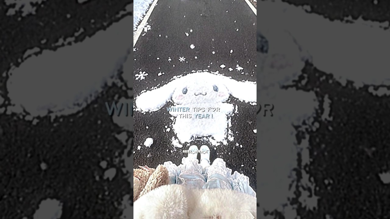 𝗪𝗶𝗻𝘁𝗲𝗿 𝘁𝗶𝗽𝘀 ! ⋆⁺❄️⋆˚꩜｡ 