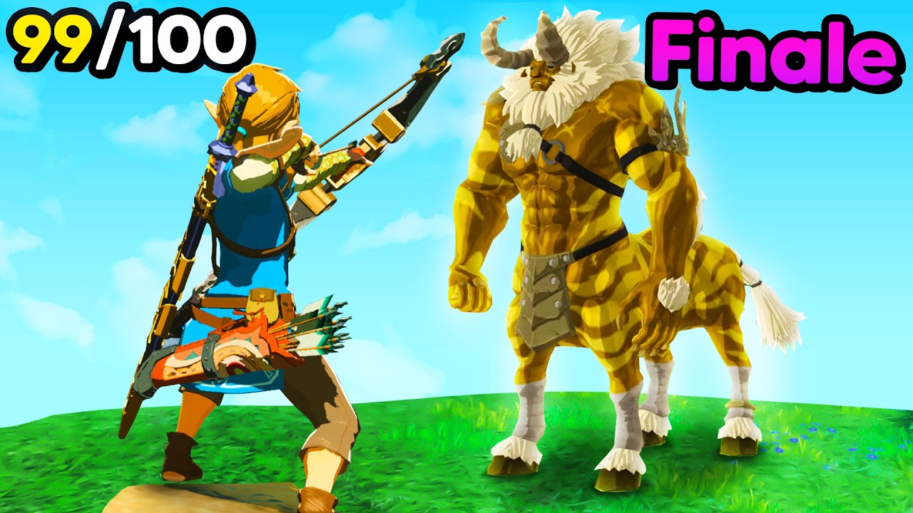 Ich habe HUNDERT Ziele in BOTW abgeschlossen!