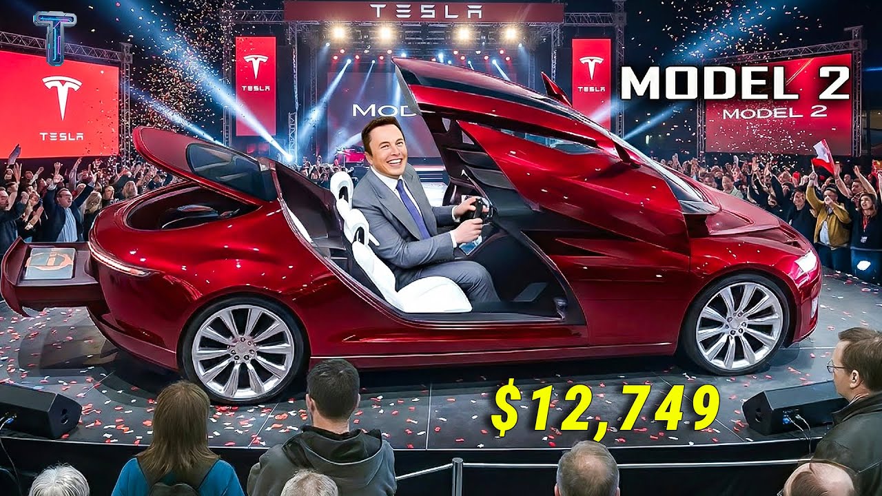 Tesla Model 2 за 12 749 долларов наконец-то вышла — и это меняет всё!