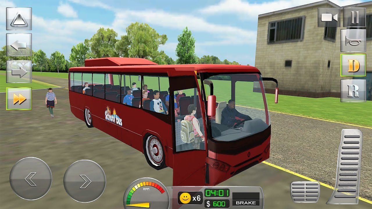 School Bus Driver 3D Simulator Android Gameplay #24