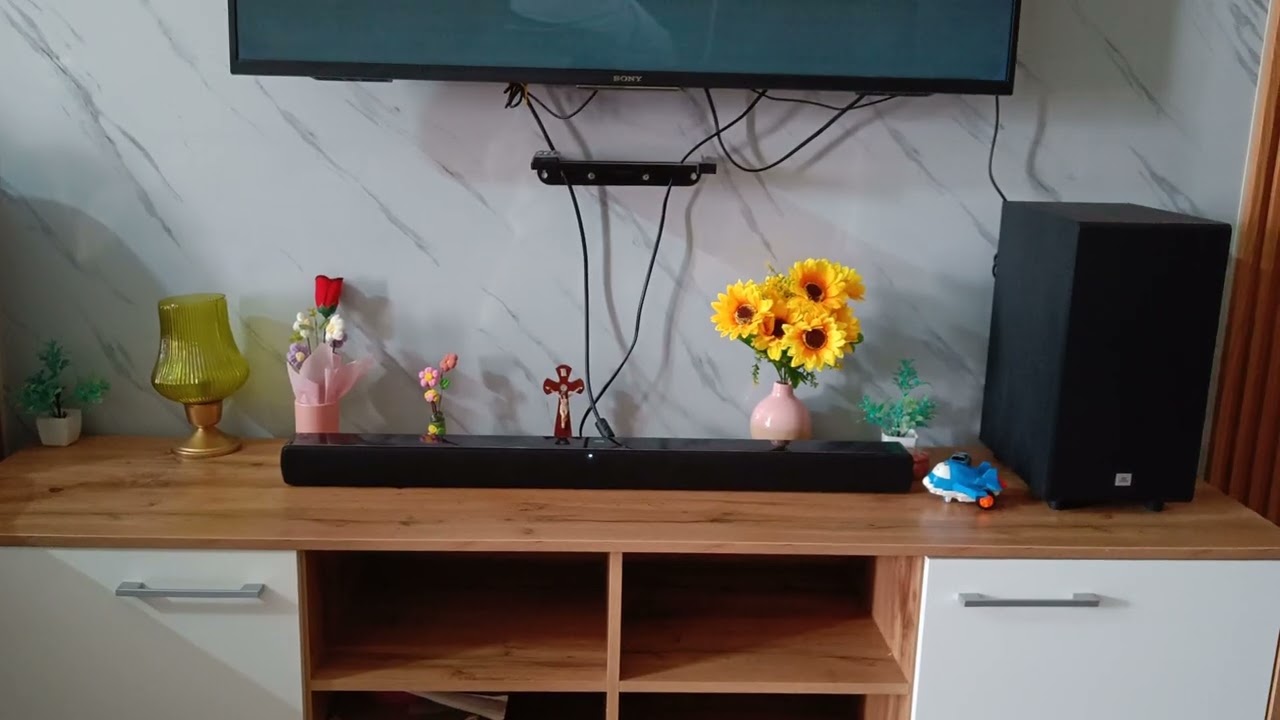 JBL SB190 380W 2.1 Sound bar | SB190 Sound Test | via HDMI Port