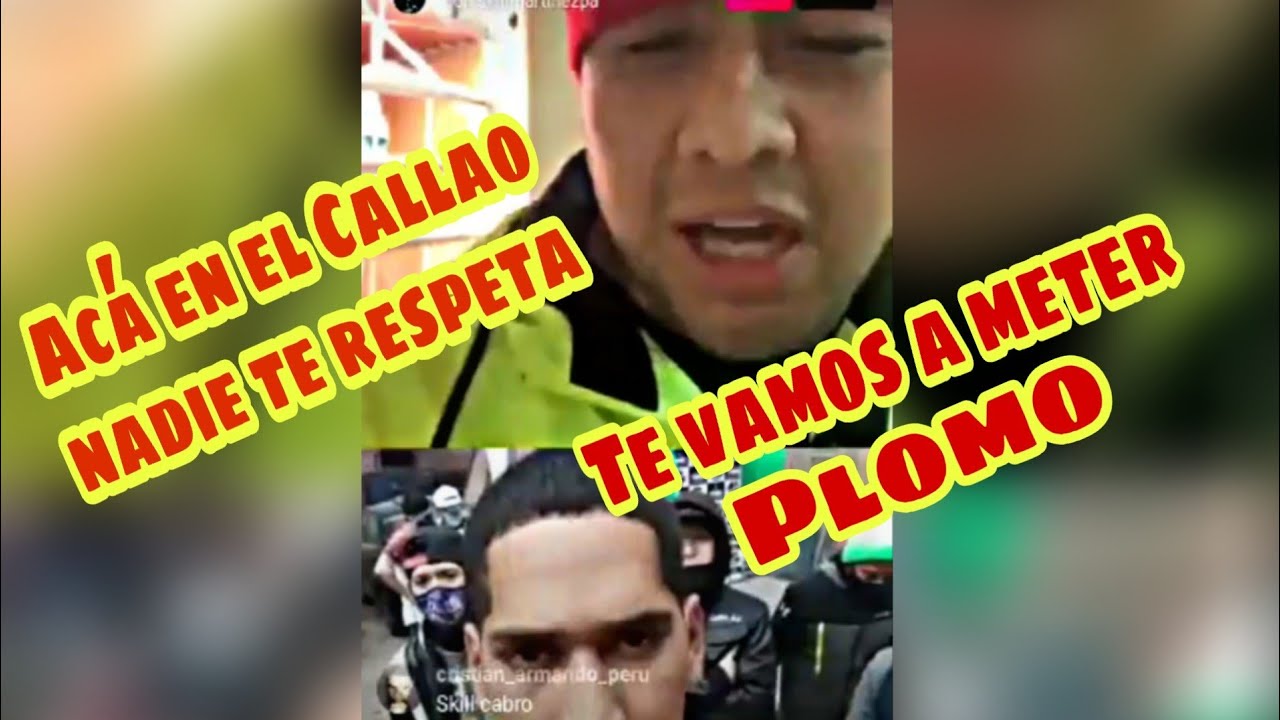 YOUNG EIBY ES AMENAZADO DE MUERTE  POR EL CALLAO 💩🇵🇪