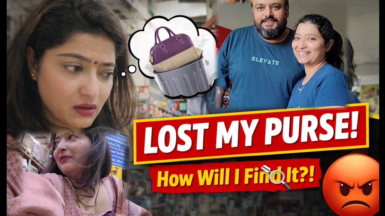 Lost My Handbag While Shopping | Stressful Day Vlog😢