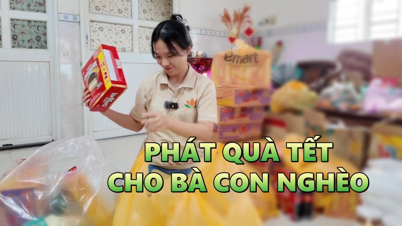 Xuân Ấm Áp 2026 - Phát Quà Tết Cho Bà Con Nghèo