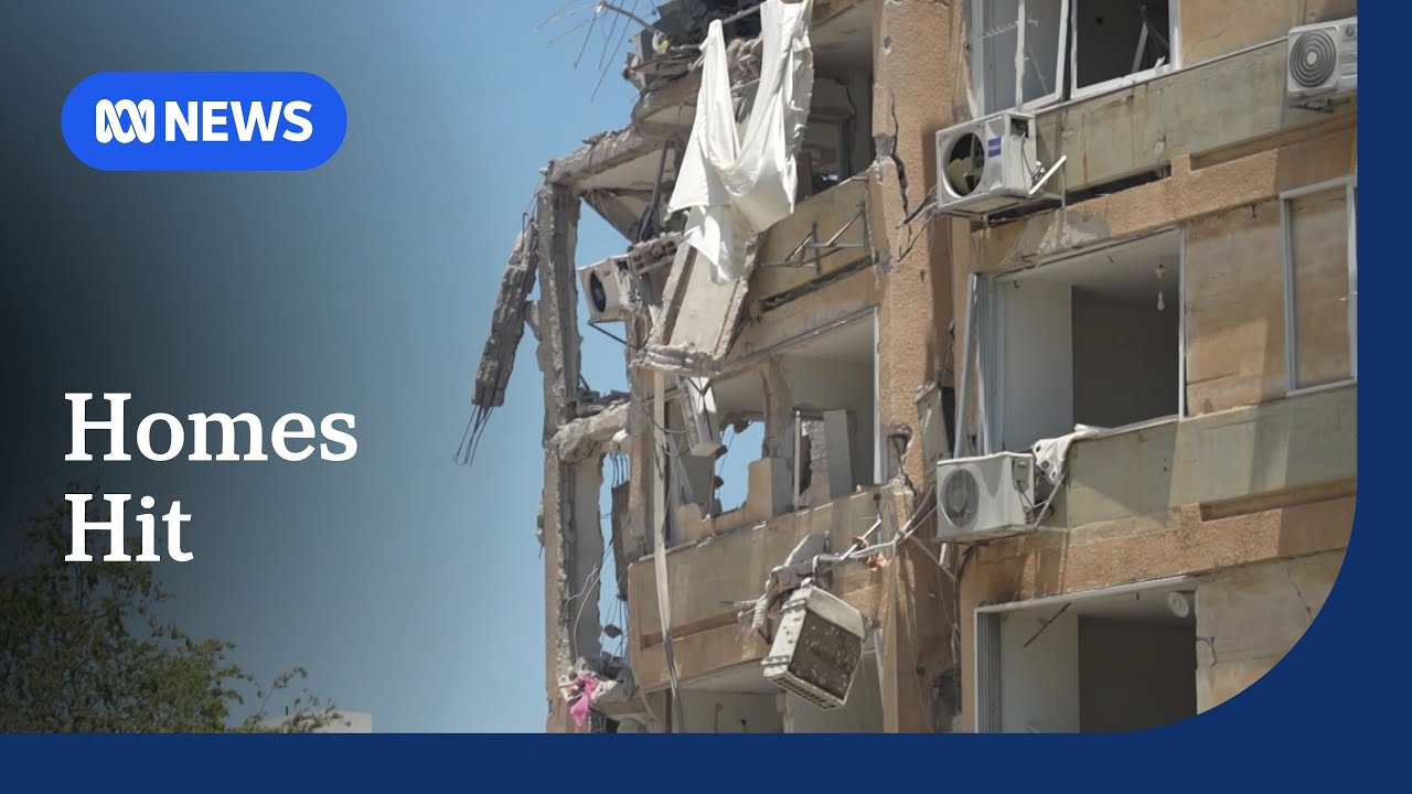 Apartment building in Tel Aviv destroyed by Iranian missile | ABC NEWS