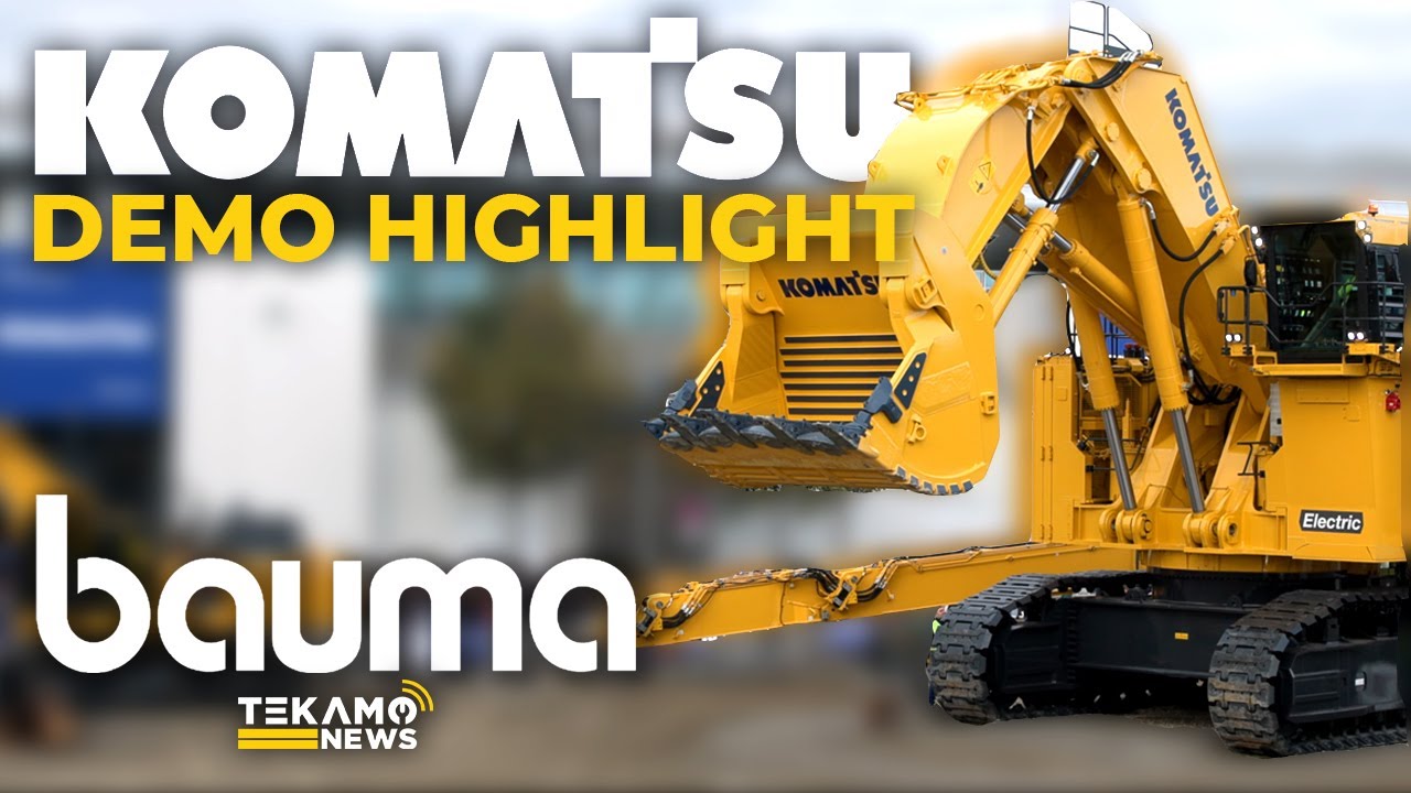 Komatsu Demo Highlight Bauma 2022