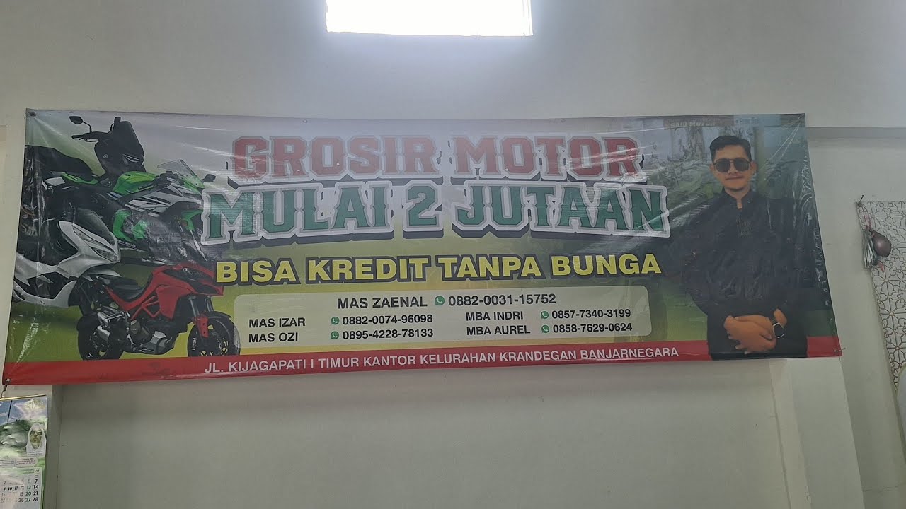 GROSIR MOTOR MURAH BISA CASH KREDIT TANPA BANK BEBAS RIBA