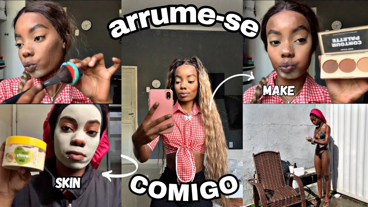 ARRUME-SE COMIGO PARA FESTA JUNINA🔥🏮 #arrumesecomigo #vlog