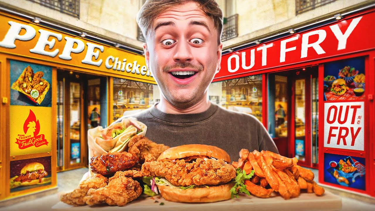 Je teste OUT FRY, le concurrent de PEPE CHICKEN 😨