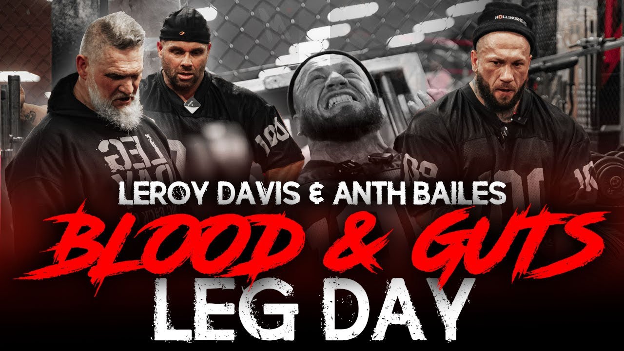 BLOOD & GUTS LEG DAY // LEROY DAVIS & ANTH BAILES // ULTRAFLEX DURHAM