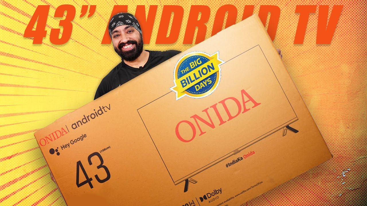 Onida 43 inch Android TV (2023) REVIEW- 300W PMPO | HDR10 | 2Way Bluetooth & Mirroring 🔥