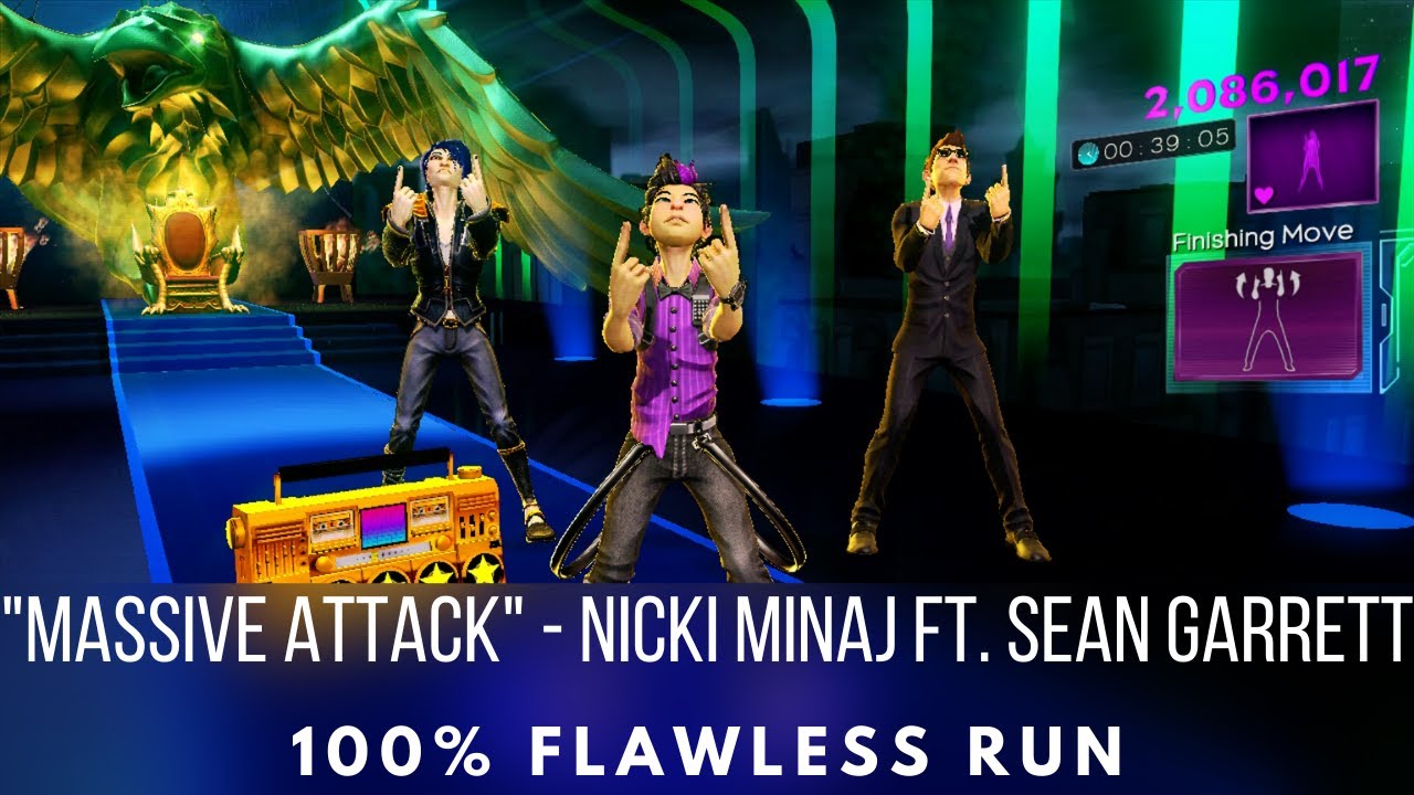 Dance Central 3 - Massive Attack - Nicki Minaj ft. Sean Garrett - Flawless Run