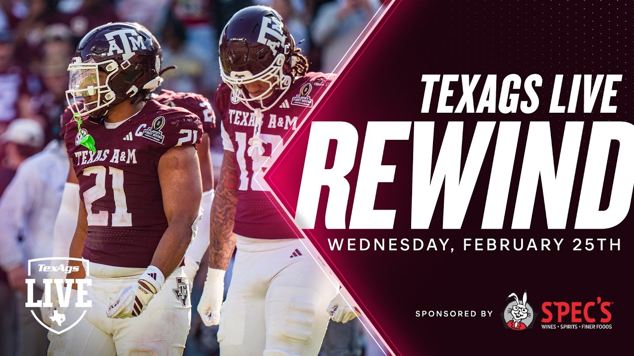 Talking Aggie football at the NFL combine | TA Rewind w/ Trisha Ford, Kendall Rogers & more!