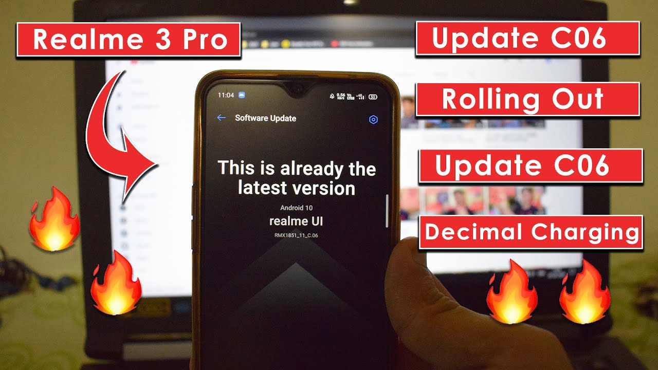 Realme 3 Pro C06 Update Rolling Out In India | Decimal Charging | BhushanDroid