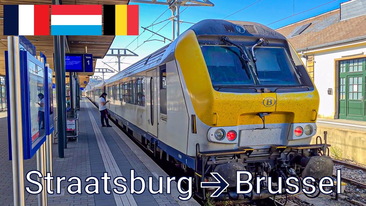 Van STRAATSBURG naar BRUSSEL via LUXEMBURG #BartVlog