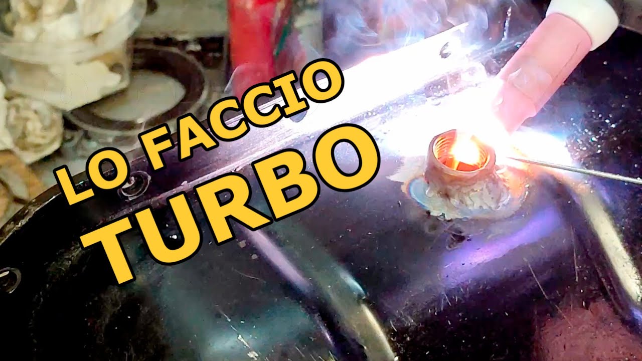 Ritorno Olio in Coppa saldato TIG per Modifica Turbo - Suzuki F10A - Revisione Motore - parte 9