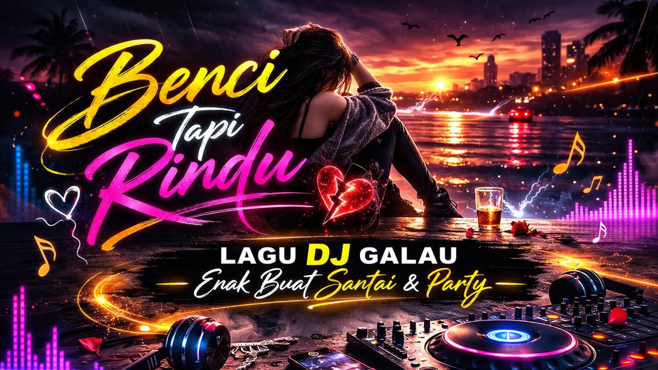 Benci Tapi Rindu - Lagu DJ Galau Enak Buat Santai & Party