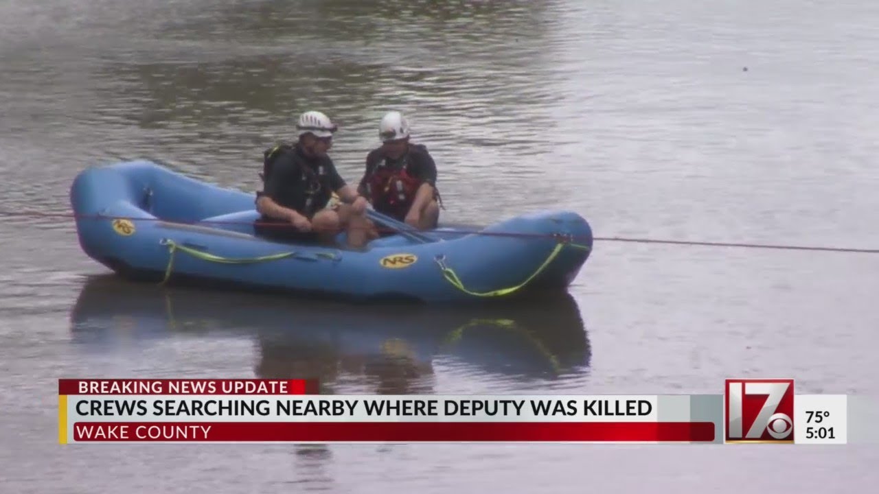 Crews searching nearby where Wake County deputy Ned Byrd was killed