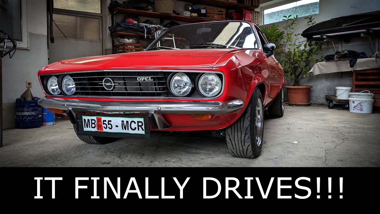 My Opel Manta A '71 DRIVES AGAIN!!!  | First start | Restoration DONE (?) | Assembled |