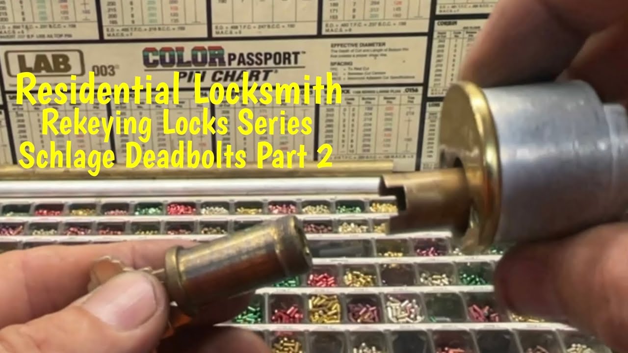 RLS 14 - Schlage Deadbolts Rekeying