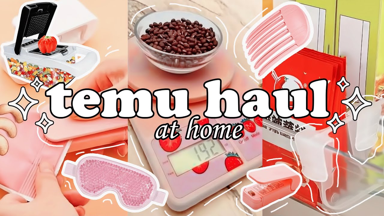 🔥 TEMU HAUL Home Paradise! Unboxing Must-Have Household Products!