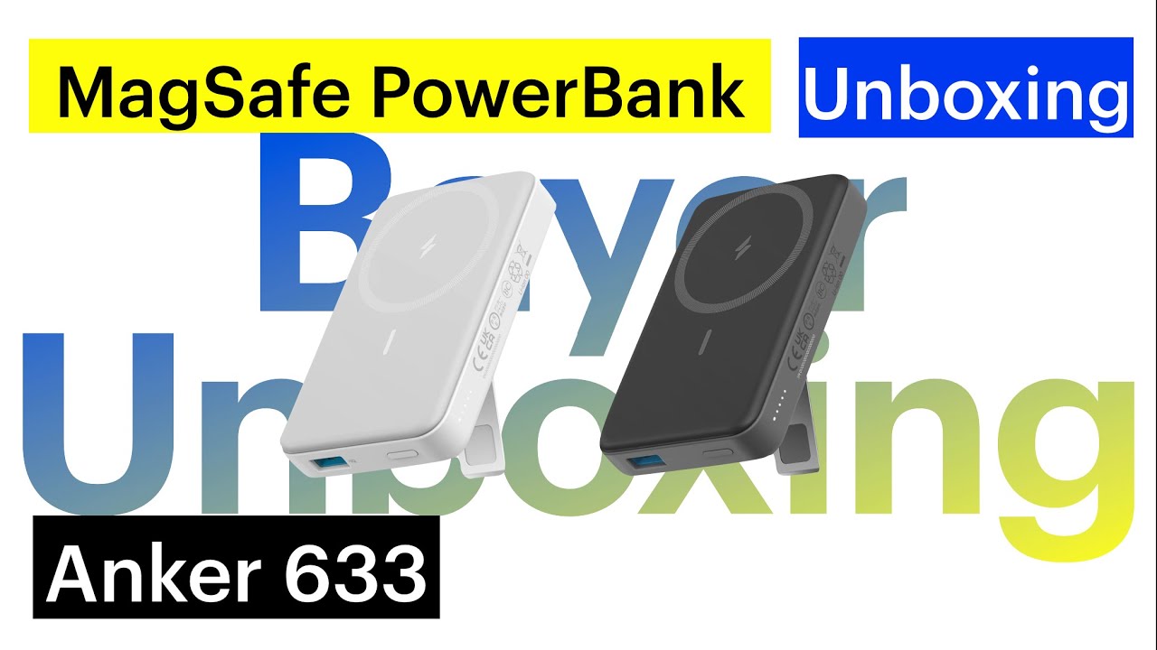 Anker 633 MagSafe Powerbank Unboxing