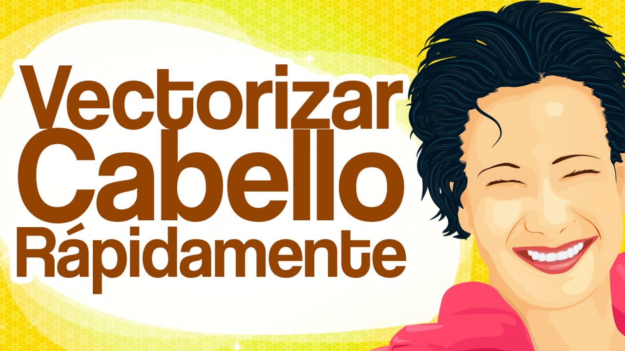 Vectorizar Cabello en Illustrator (Sin Tableta - Sólo Mouse)