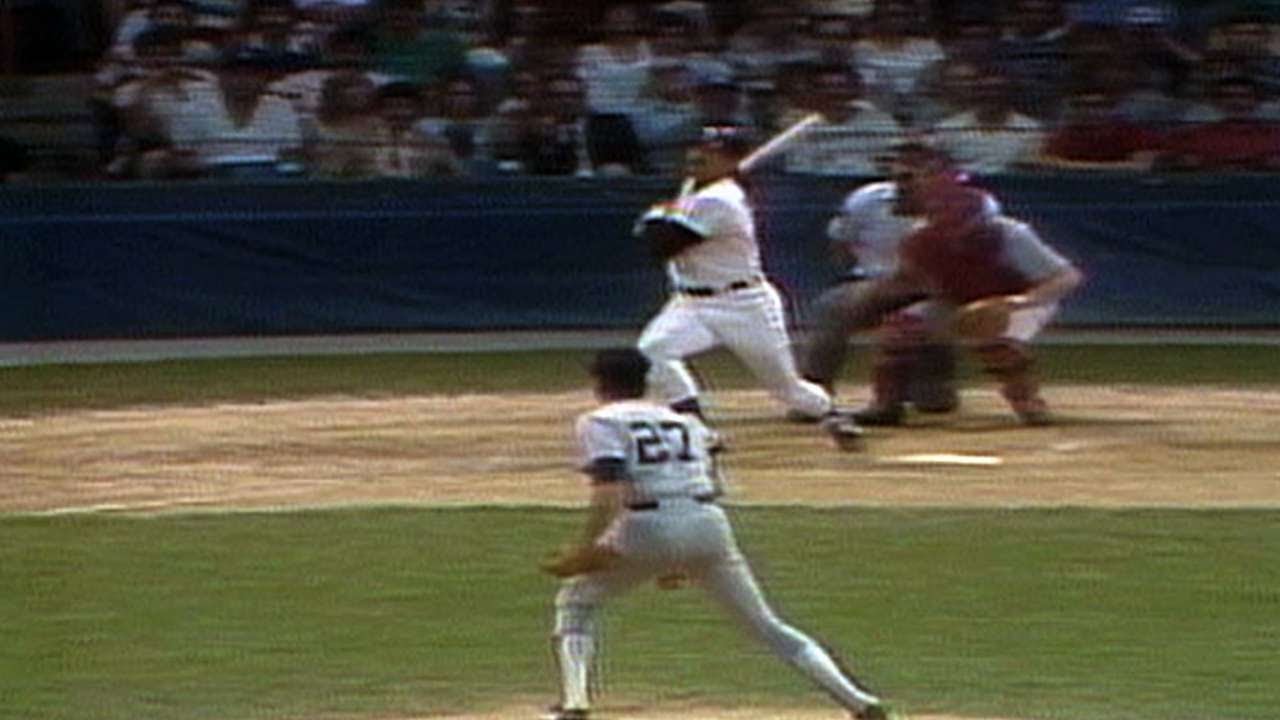 Gibson hits one out of Tiger Stadium