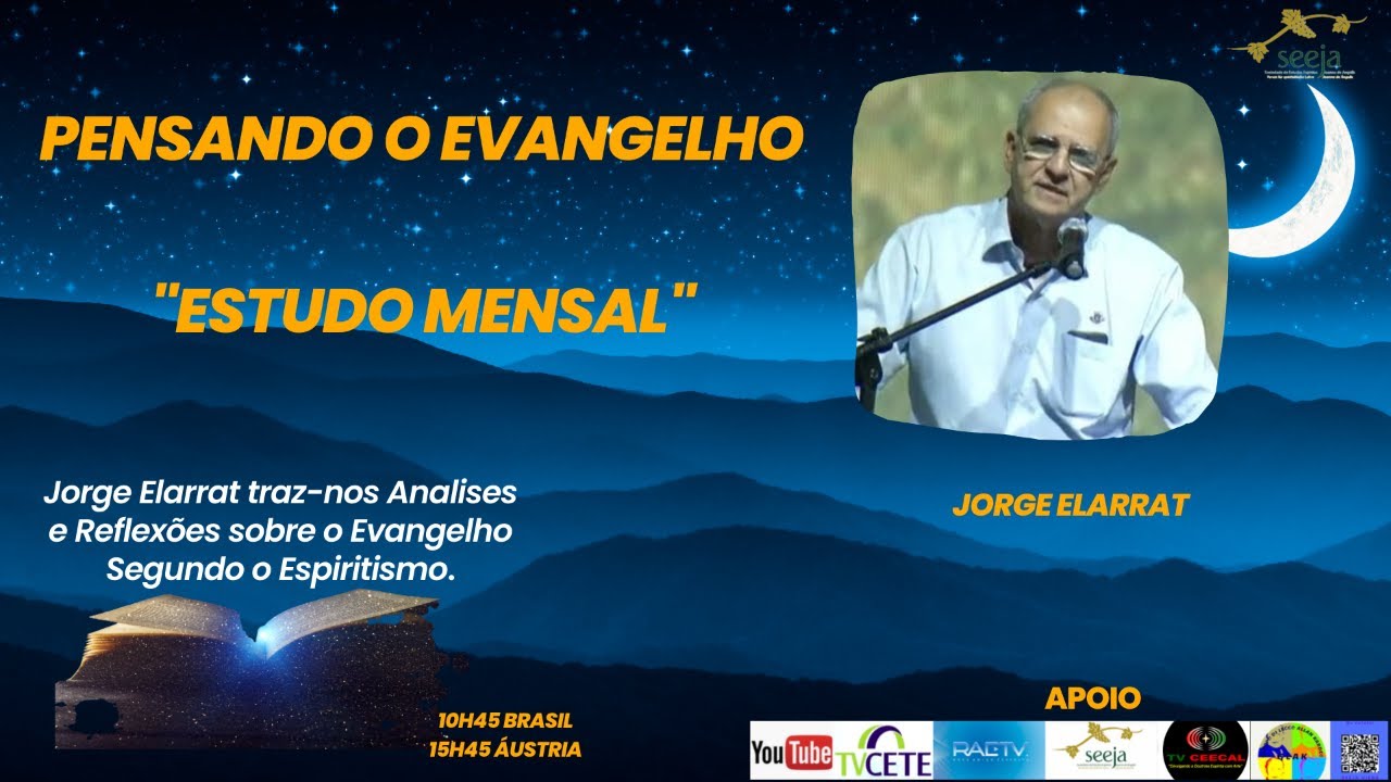 XIII. NÃO SAIBA A VOSSA MÃO ESQUERDA O QUE DÊ A VOSSA MÃO DIREITA - 2° PARTE - COM JORGE ELARRAT