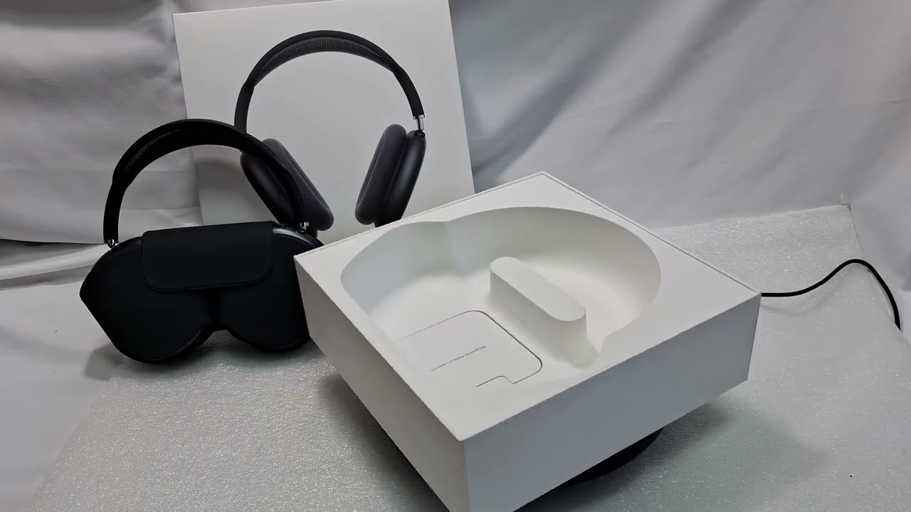 APPLE AirPods Max,Midnight, Bluetooth, Wireless, Microfon, USB-C, Noise Cancelling