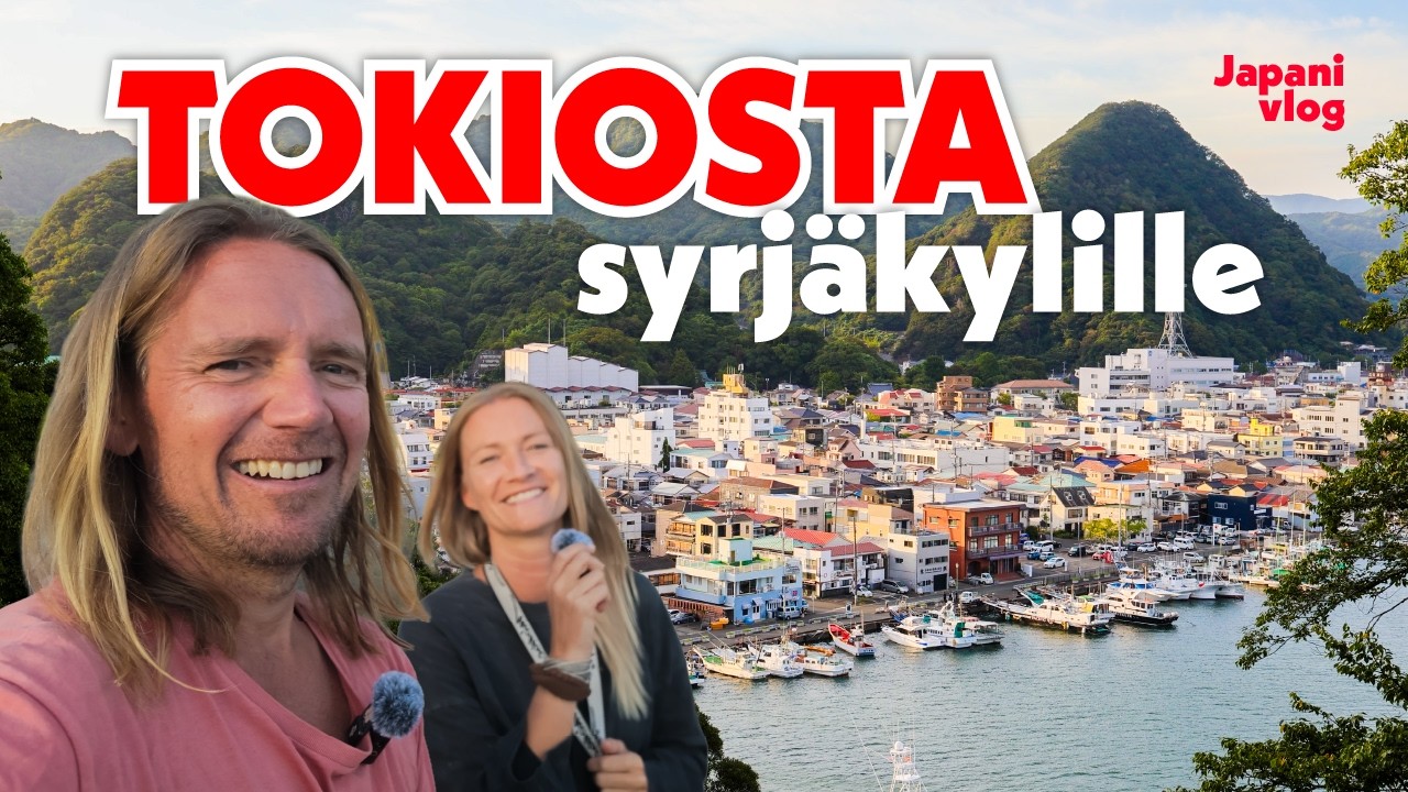 Syrjäinen surffikaupunki yllätti! | Letkeetä menoa Shimodassa. Japani vlog 2025