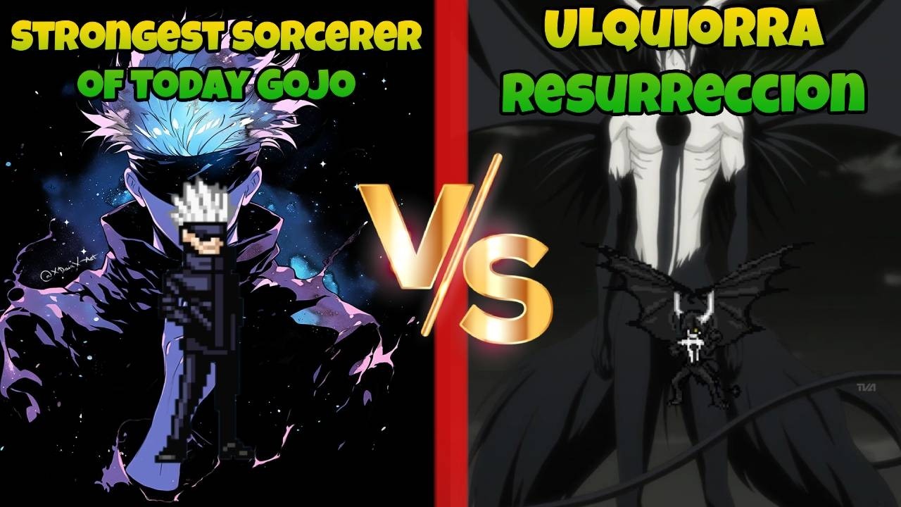 Jump Force MUGEN Strongest sorcerer of today Gojo vs Ulquiorra Resurreccion