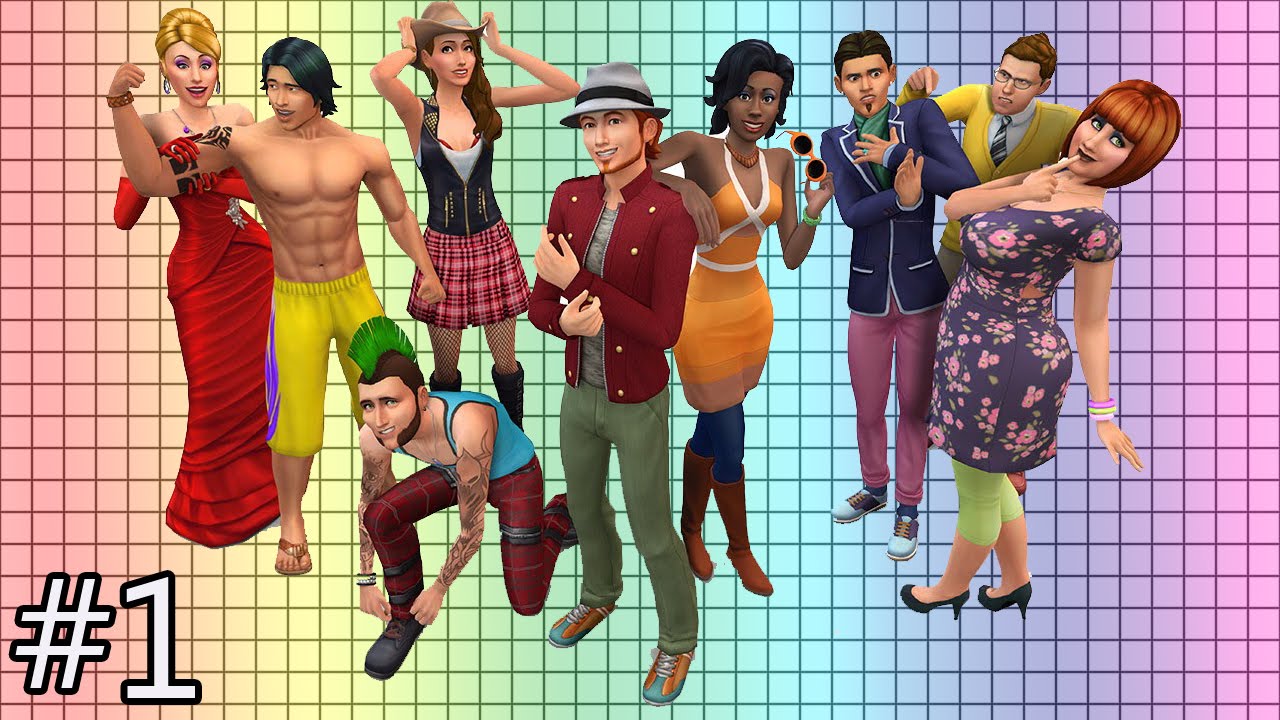 阿津台『模擬市民4 The Sims 4 軟飯情』(1) 花言巧語