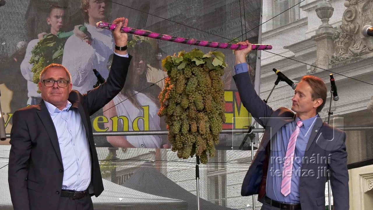 Valtické vinobraní opět zazářilo tradičním průvodem i místním folklorem