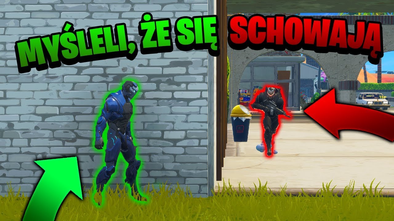 TEN KOLEŚ CHCIAŁ BYĆ SPRYTNY I MNIE OSZUKAĆ W FORTNITE | CHOWANY W FORTNITE
