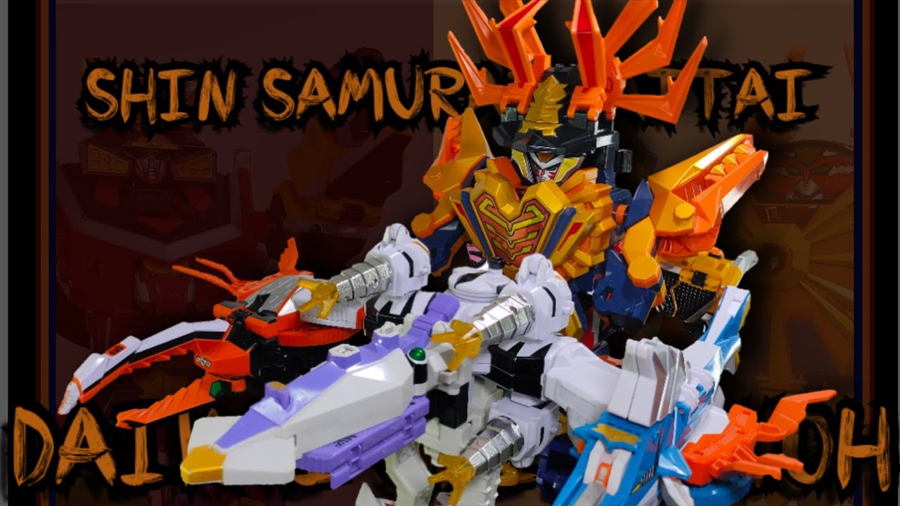 DX DaiKai ShinkenOh & Ika Tenku Buster Combinations|ダイカイシンケンオー|Samurai Sentai Shinkenger StopMotion