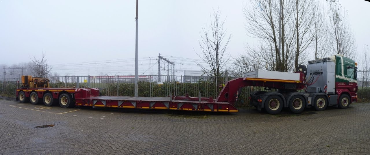 locomotive unloaded, de Haan transport, Shunter locomotief, Shunter, 21-12-2012. part 3 of 3.