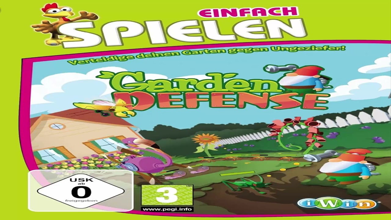 Let's Play Garden Defense - Cover