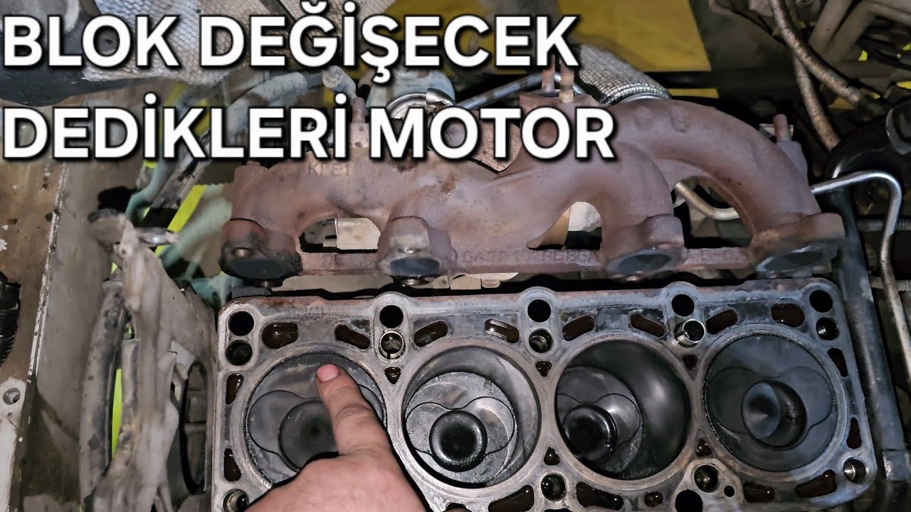 BLOK ÇATLAK DEDİKLERİ MOTORU AÇTIK