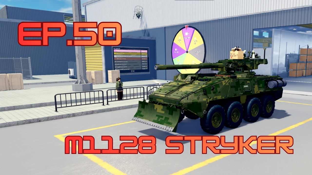 Roblox Curesd Tank Simulator【SKYFALL】(CTS) EP:50 M1128 Stryker