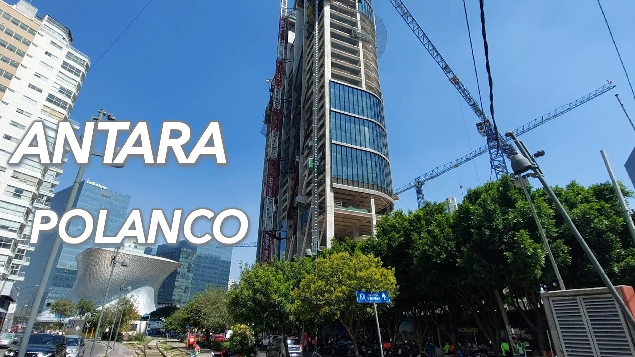 Torre en ANTARA FASE II  Polanco cdmx - Avance de Expansión Antara