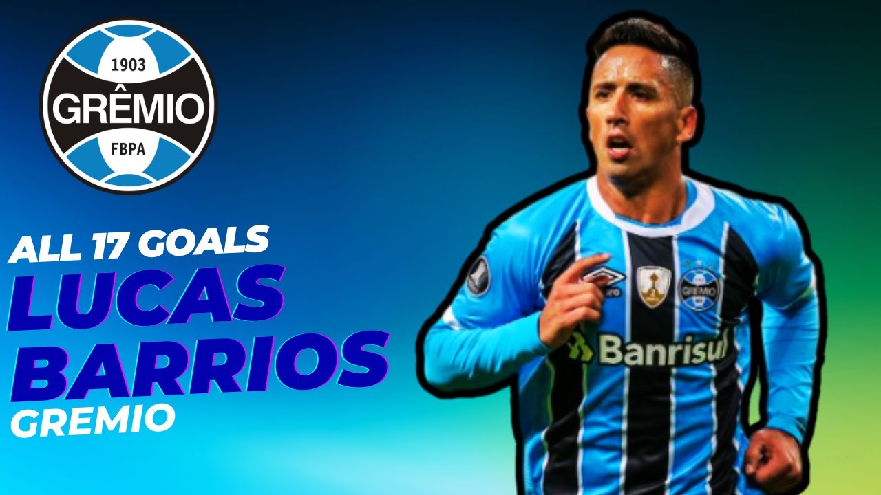 All 17 Goals ● Lucas Barrios ● Gremio ● #grêmio ● #gremista ● #arenadogrêmio