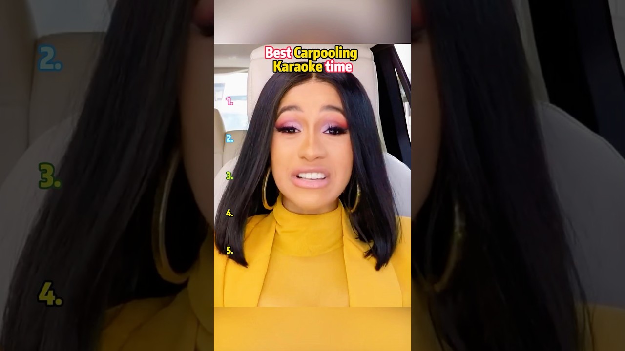 Sing selflessly in the car! Best carpooling karaoke time