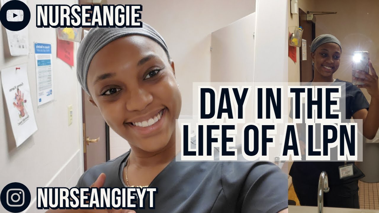 Day in the life of a Licensed Practical Nurse (LPN) | Nurse Angie