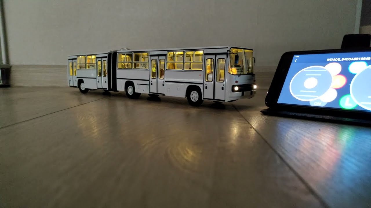 RC Ikarus 280 / Икарус 280 гармошка на радиоуправлении