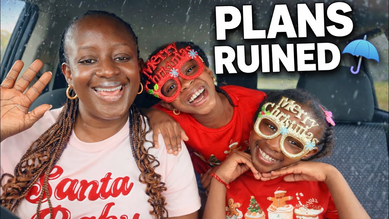 Our Christmas Family Outing Was Ruined by the Rain ☔😩 | Family Vlog