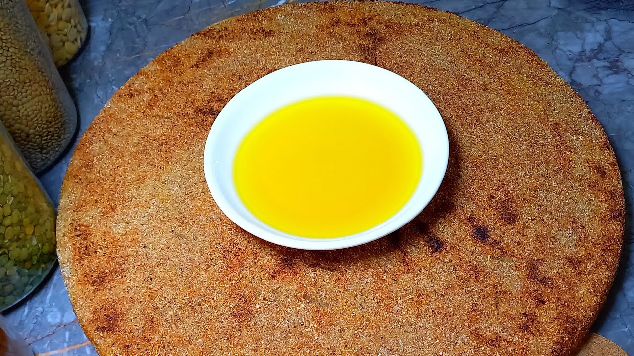 حرشة بلدية بثلاث أنواع دقيق بدون إضافات أو سكر تقليدية على بوها و جدها 🇲🇦♥️