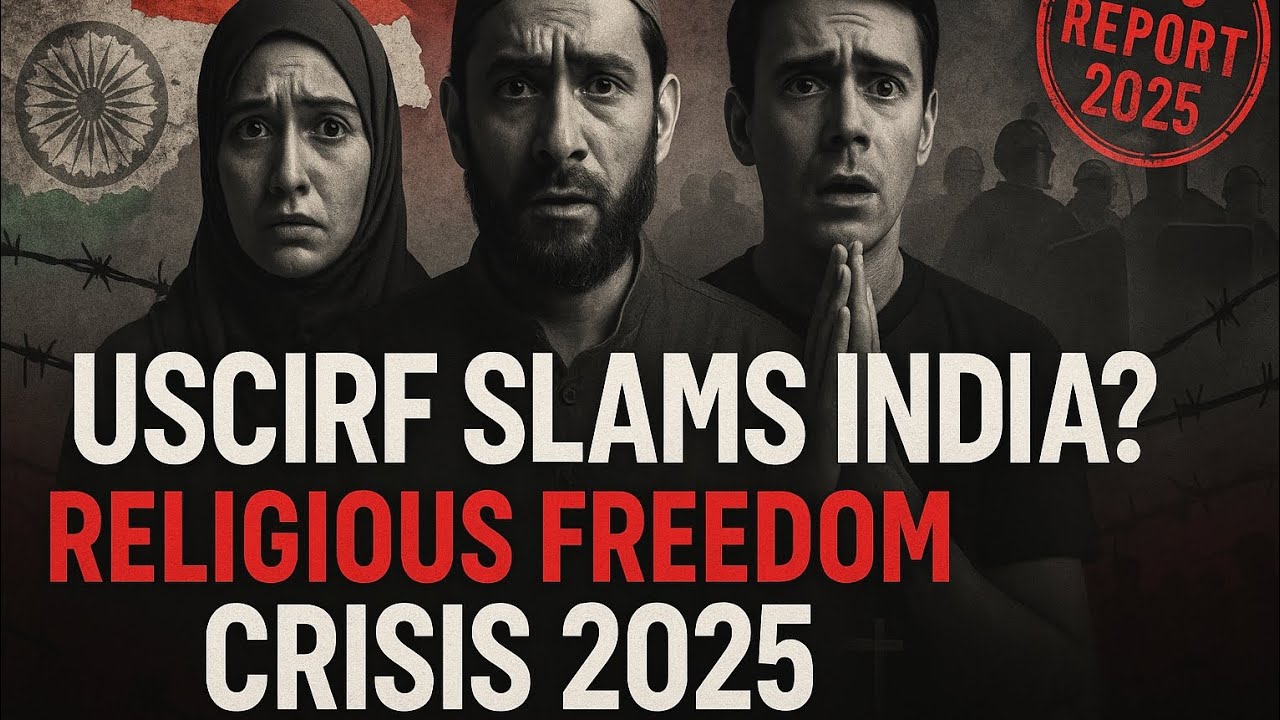 USCIRF Slams India? | Religious Freedom Crisis 2025 Explained
